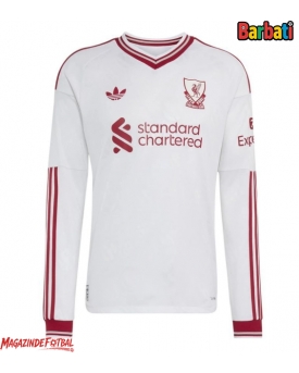 Liverpool Tricou Fotbal Replică 2026-27 Barbati Deplasare Mâneci Lungi Liverpool Tricou Fotbal Replică 2026-27 Barbati Deplasare Mâneci Lungi